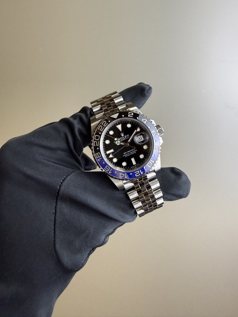 [ 11/2021 🦇 ] Rolex Batgirl 126710BLNR Jubilee Bracelet 40mm GMT Master 126710 (Category: Watches) located in Singapore. Submitted by bayfort (Listing ID 1441815802, Image 2). Description: Subscribe to Bayfort Tele-gram Community for Exclusive Deals & Clearance Sales: https://bayfort.sg/tg Model: 126710BLNR Dated: Oct 2021, warranty till Oct 2026 Case Size: 40mm Comes with: Full Set w Original AD Purchase Receipt Condition: Lightly Used Preowned