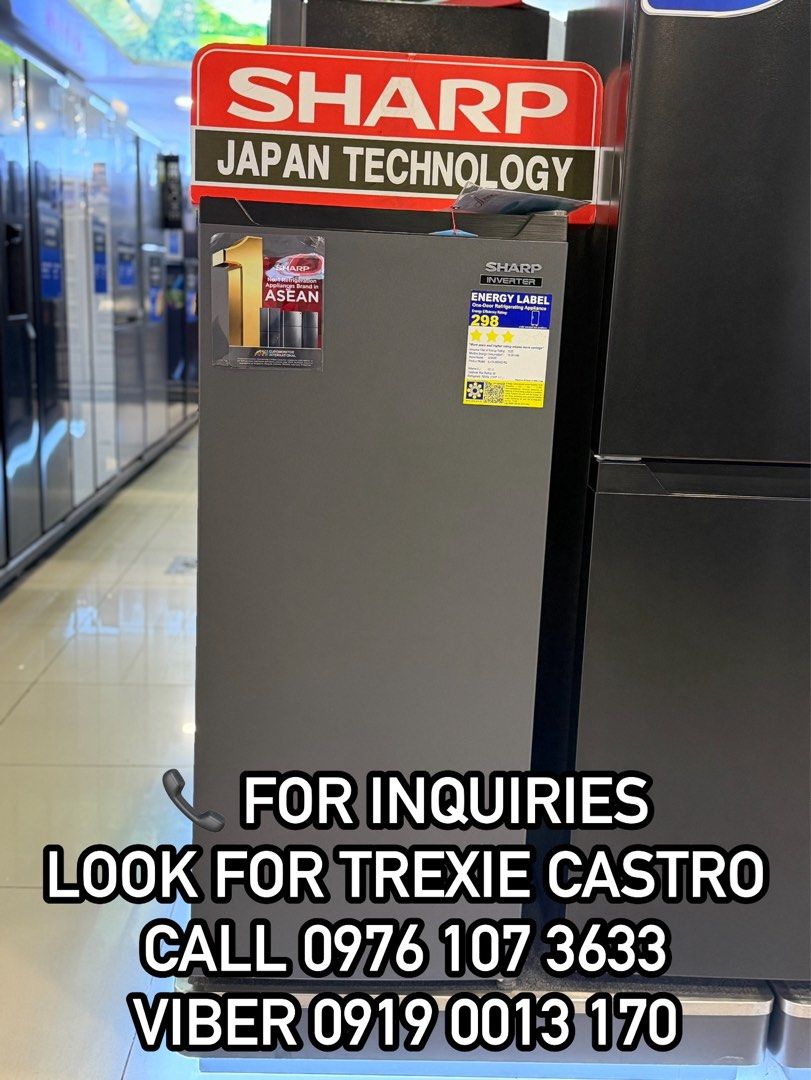 🔺 SHARP REF / DIRECT COOL INVERTER SJDL53DXSRG 🔺 (Category: Refrigerators and Freezers) located in Caloocan City. Submitted by ms.trexiecastro (Listing ID 1441822713, Image 1). Description: 🔺 SHARP REF / DIRECT COOL INVERTER SJDL53DXSRG 🔺 DIRECT COOL INVERTER SJDL53DXSRG 5.3 - 11,500 PRICE MAY CHANGE WITHOUT PRIOR NOTICE 1 YR WARRANTY PARTS AND SERVICE 10 YRS WARRANTY ON COMPRESSOR SHARP HOME SERVICE BRANDNEW AND SEALED CRS MARKETING INC CAIM
