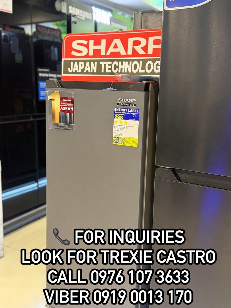 🔺 SHARP REF / DIRECT COOL INVERTER SJDL53DXSRG 🔺 (Category: Refrigerators and Freezers) located in Caloocan City. Submitted by ms.trexiecastro (Listing ID 1441822713, Image 2). Description: 🔺 SHARP REF / DIRECT COOL INVERTER SJDL53DXSRG 🔺 DIRECT COOL INVERTER SJDL53DXSRG 5.3 - 11,500 PRICE MAY CHANGE WITHOUT PRIOR NOTICE 1 YR WARRANTY PARTS AND SERVICE 10 YRS WARRANTY ON COMPRESSOR SHARP HOME SERVICE BRANDNEW AND SEALED CRS MARKETING INC CAIM