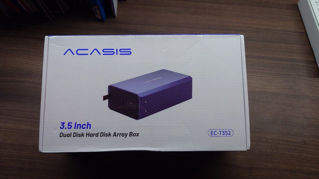 ACASIS 3.5 Inch Dual Disk Hard Disk Array Box EC-T352472661290553845760
