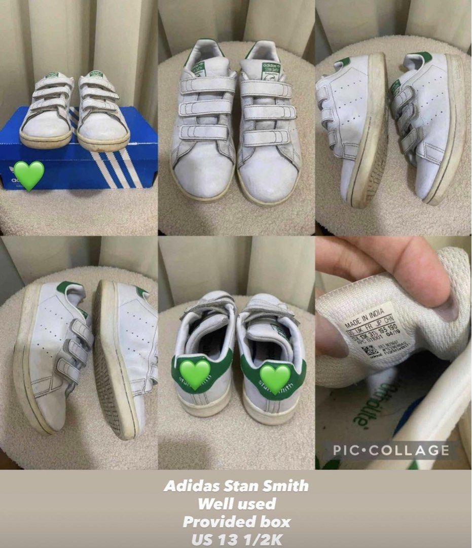 Adidas stan smith kids 13 1/2k (Category: Babies & Kids Fashion) located in Cainta. Submitted by jungkookie17 (Listing ID 1441783979, Image 1). Description: .