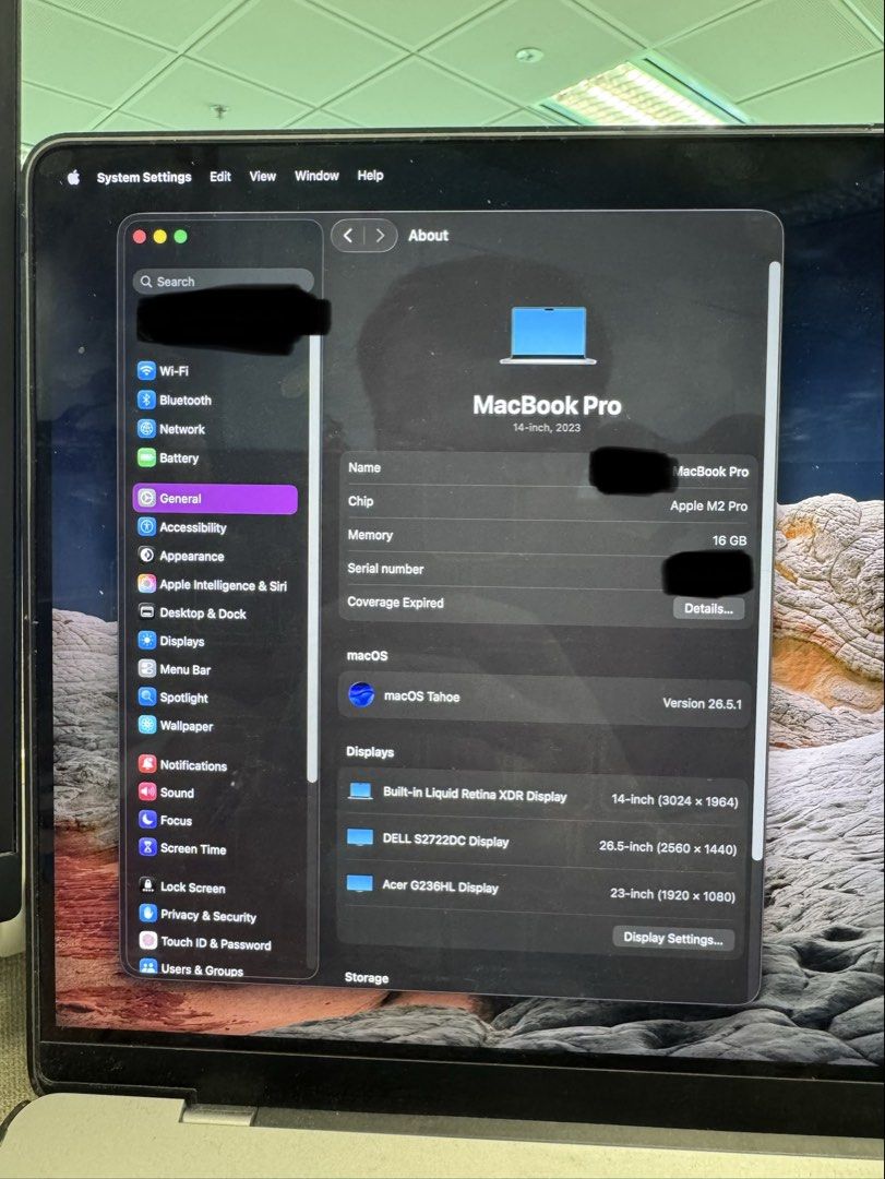 Apple MacBook Pro 14-inch M2 Pro 16GB RAM
