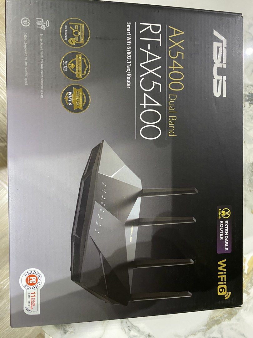 ASUS RT-AX5400 Dual Band WiFi 6 Router