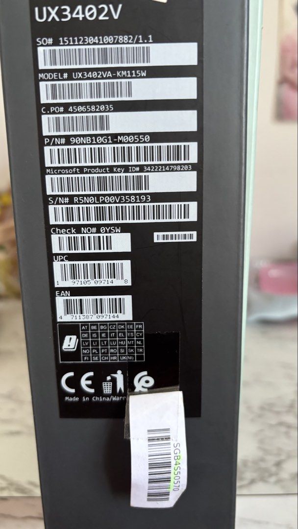 Asus ZenBook 14 OLED Laptop473251170265354244