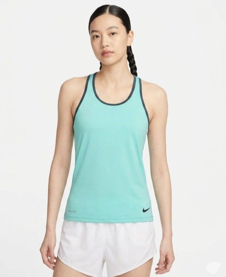 AUTHENTIC NIKE RACER BACK TANK TOP,Original Price Php3,200 (Category: Activewear) located in Magalang. Submitted by itskate_cc (Listing ID 1441903333, Image 1). Description: Actual size using inches Armpit to Armpit/179 Lenght/28 fittings is Large Excellent Condition, Issue:0 Message if you have any other question about sizing. We do shipping nation wide I'm also open for video call so that you can see the item you 're interested to buy. Courier,