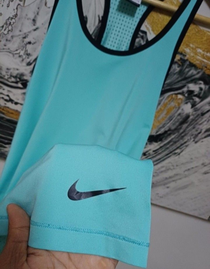 AUTHENTIC NIKE RACER BACK TANK TOP,Original Price Php3,200 (Category: Activewear) located in Magalang. Submitted by itskate_cc (Listing ID 1441903333, Image 3). Description: Actual size using inches Armpit to Armpit/179 Lenght/28 fittings is Large Excellent Condition, Issue:0 Message if you have any other question about sizing. We do shipping nation wide I'm also open for video call so that you can see the item you 're interested to buy. Courier,