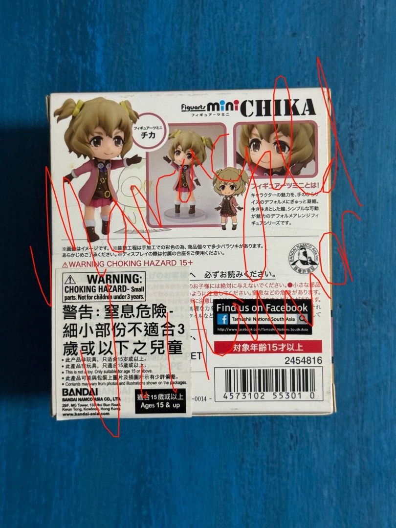 Bandai Figuarts mini Kotobuki Chika Action Figure (Category: Figurines & Statues) located in San Juan City. Submitted by jewel375 (Listing ID 1441884526, Image 2). Description: - Bandai Figuarts mini Chika figure - Designed by Tamashii Nations (Japan) - Comes in original packaging - Perfect for collectors Chika MOP: Gcash BDO Maya Maribank MOD: (Buyer Shoulders Delivery Fee) Lalamove Grab J&T Meet ups: SM Megamall (Usually Wed-Fri-Sat-Sun).