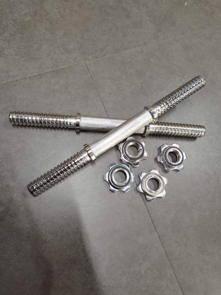 Barbell plates each (Category: Weights & Dumbbells) located in Paranaque City. Submitted by bellemarketing (Listing ID 1441830166, Image 2). Description: Barbell plates for sale Price starts @ 125 🔸️Short bar for sale Php 850 pair For pick up @ q.c.