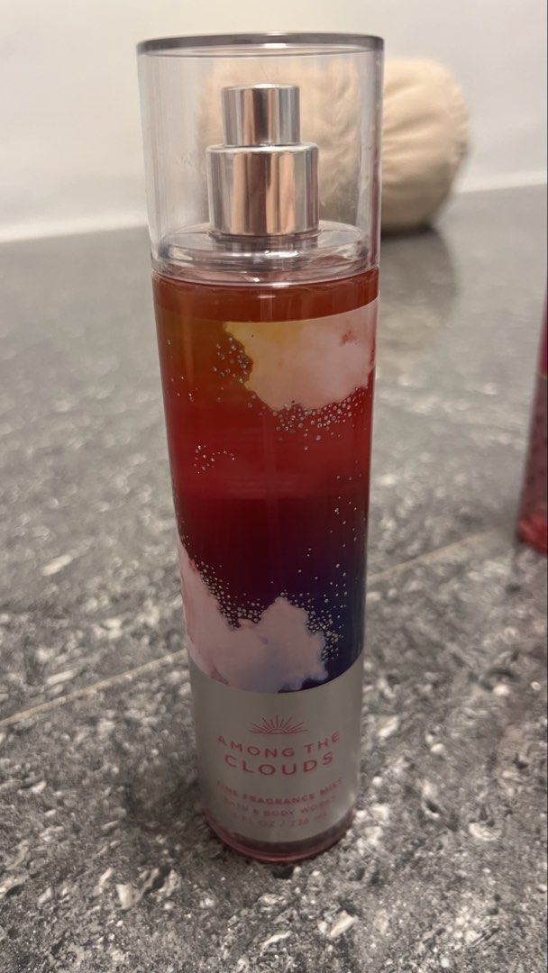 Bath and Body Works Among the Clouds mist (Category: Fragrance & Deodorants) located in Mandaluyong City. Submitted by donnajune098776 (Listing ID 1441889834, Image 1). Description: - brand new - authentic US bought 🇺🇸 - rfs: too much body mist on my collection :)).