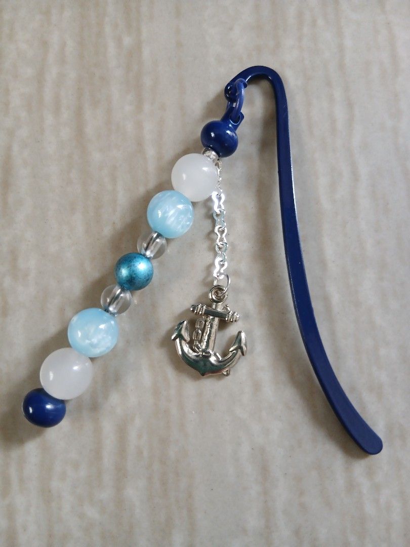 BEADABLE METAL BOOKMARK WITH SPARE BEADS SET (Category: Handmade Craft) located in Cavite. Submitted by jiearah.online.shop (Listing ID 1441790983, Image 2). Description: BEADABLE METAL BOOKMARK WITH SPARE BEADS SET Materials/Beads used are all international beads ( mix of resin, metal, acrylic and wood ) Selling as SET (Bookmark + Extra Beads) Price : Php 180 +sf (Shipping Fee NOT INCLUDED. Wala pong free shipping) Mode of Payment : GCASH or Pay