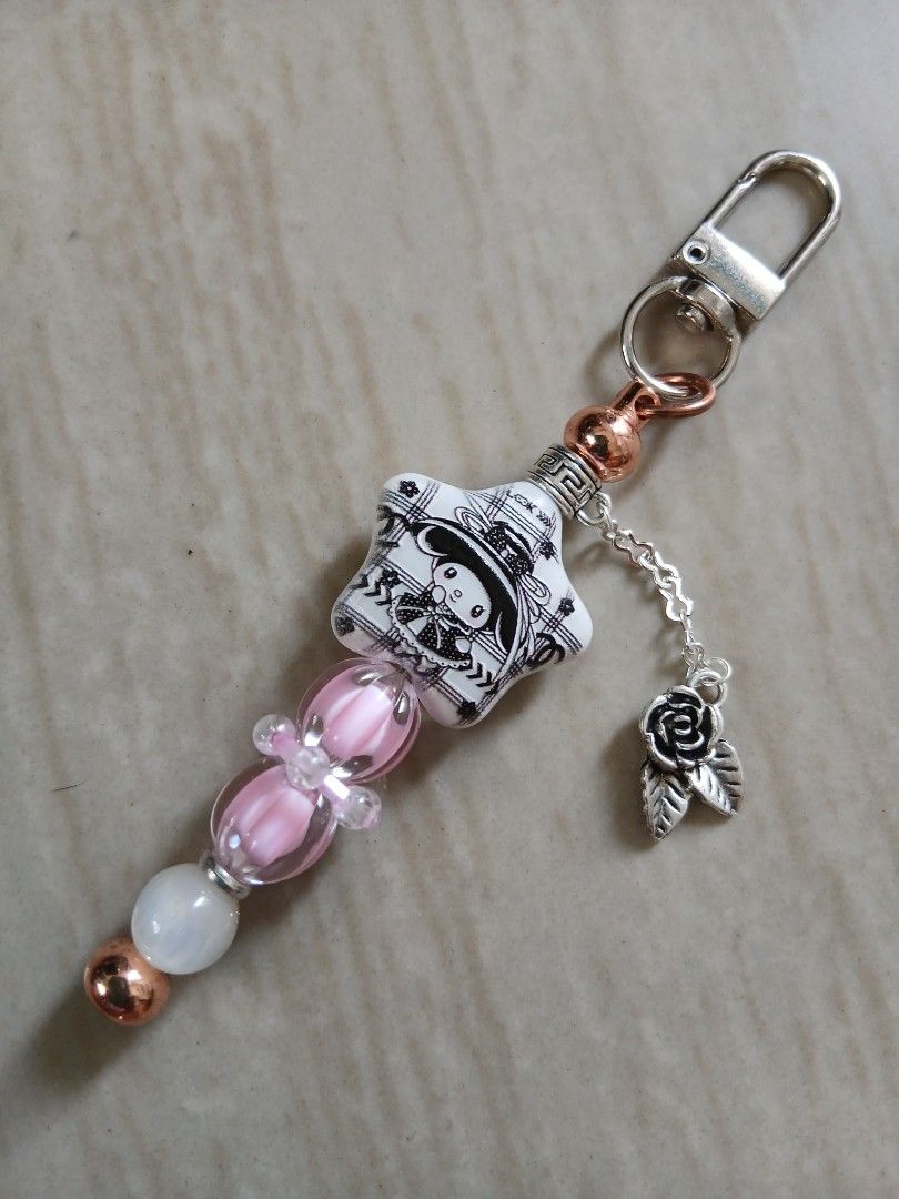 BEADABLE METAL KEYCHAIN WITH SPARE BEADS SET (Category: Handmade Craft) located in Cavite. Submitted by jiearah.online.shop (Listing ID 1441794928, Image 2). Description: BEADABLE METAL KEYCHAIN WITH SPARE BEADS INCLUDED SET Materials/Beads used are all international beads ( mix of resin, metal, acrylic and wood ) Selling as SET (Keychain + Extra Beads) Price : Php 180 +sf (Shipping Fee NOT INCLUDED. Wala pong free shipping) Mode of Payment : GCA