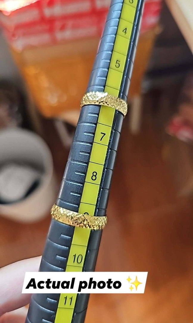 Bestseller 18K Wedding Ring/ Couple Ring (Category: Rings) located in Caloocan City. Submitted by cheskhaionlinestore2.0 (Listing ID 1441909695, Image 2). Description: Best Seller Wedding Ring 18K Saudi Gole 2.0g+- Makinang at Maganda Quality ✨ Sizes 5,6,7,8,9,10❗ ₱16,990 only ⚡ Guaranteed Pawnable 💯 Wise and Lifetime Investment 💯 Brandnew ⚡ We accept COD COP Nationwide with downpayment to avoid cancellation of orders ❗ For Inquires and Orders 