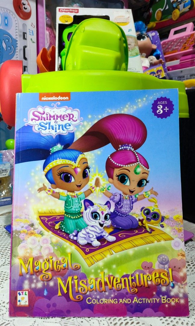 Brand New Pull out Coloring Books - 65.00 each (Category: Children's Books) located in Las Pinas. Submitted by gail_05 (Listing ID 1441787360, Image 3). Description: Halos galing ng National bookstore at Pandayan Bookshop ang ibang Libro at may tag price pa Yung iba. PJ MASK , SHIMMER SHINE , BEBEFINCOLORING BOOKS - SOLD ‼️ NOTE : ➡️ Since mall Pull-out manage your expectations. may minimal flaws at naalikabokan pero lahat goods at Readable parin