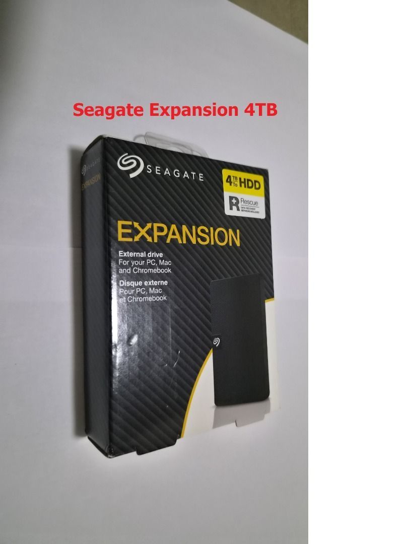 Brand New Seagate Expansion 4TB External HDD $120