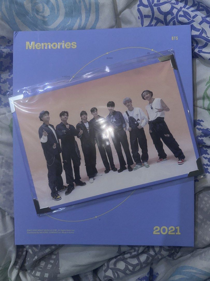 BTS Memories 2021 Unsealed DVD with POB frame (Category: CDs & DVDs) located in Makati City. Submitted by gureumiekoo (Listing ID 1441849751, Image 1). Description: BTS Memories of 2021 Unsealed DVD PHP 750 (550 if PAYO) • Complete inclusions except PC • Includes the OT7 photo that was a preorder benefit • Onhand • Mint condition (CDs have never been played) • Can accommodate 1 week DOP ❕PRICE IS NEGOTIABLE❕ Please dm me if you’d like more photos