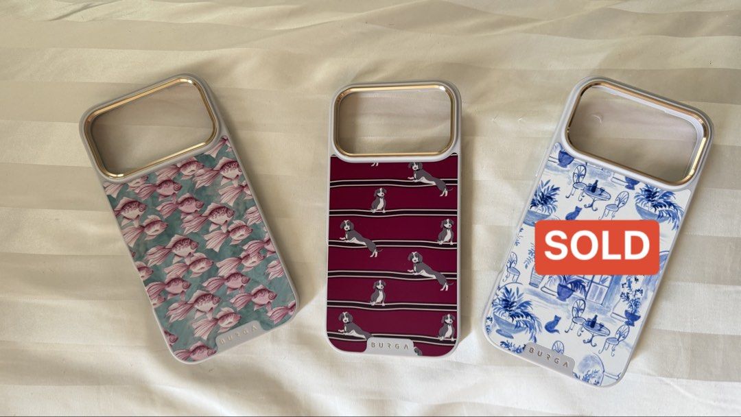 Burga Elite Light Magsafe for iPhone 17 Pro Max (Category: Cases & Sleeves) located in Antipolo. Submitted by second.chances777 (Listing ID 1441883463, Image 3). Description: Price is firm Comes with original Burga pouch.