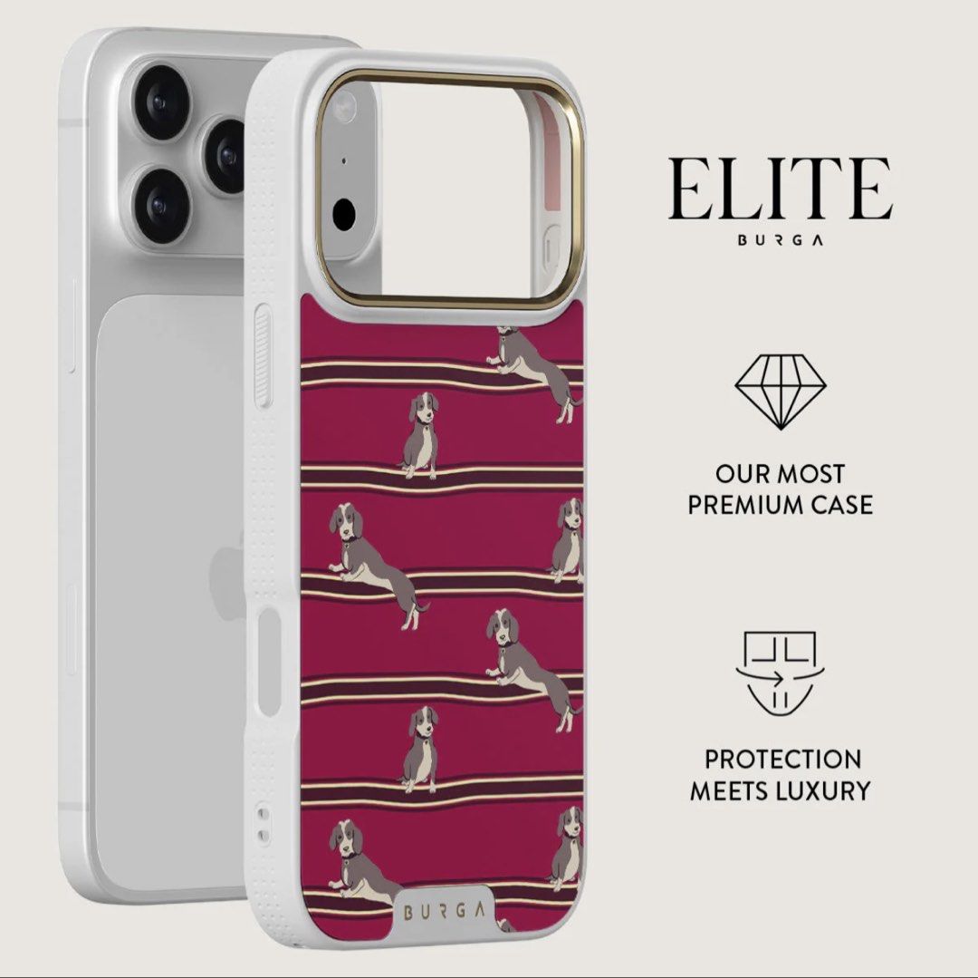 Burga Elite Light Magsafe for iPhone 17 Pro Max (Category: Cases & Sleeves) located in Antipolo. Submitted by second.chances777 (Listing ID 1441883463, Image 2). Description: Price is firm Comes with original Burga pouch.