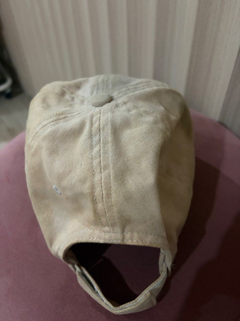 Calvin Klein CK Beige Cotton Baseball Cap (Category: Caps & Hats) located in Mandaluyong City. Submitted by getbounced (Listing ID 1441882693, Image 2). Description: - Beige Calvin Klein cap - Features iconic CK logo on the front - Made from 100% cotton for comfort - One size fits most - Perfect for everyday casual styling.