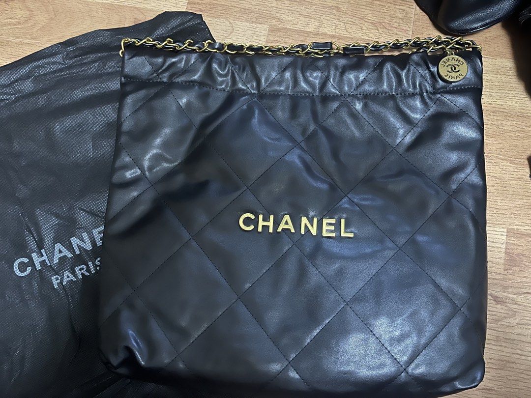 Chanel Black Quilted Leather Chain Shoulder Bag (Category: Luxury Bags & Wallets) located in Marikina City. Submitted by jyzsy (Listing ID 1441807375, Image 1). Description: Chanel Bag - Classic Black Quilted Leather - Elegant Gold Hardware & Chain Strap - Spacious Interior - Includes Dust Bag - Versatile: Ideal for everyday or special events.