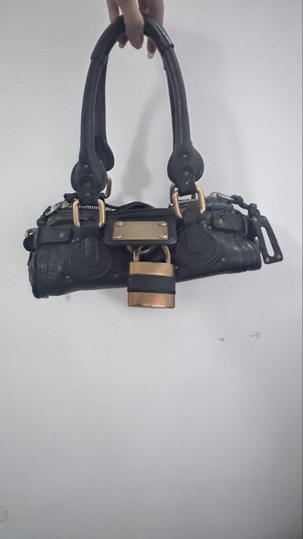 Chloe paddington mini black (Category: Luxury Bags & Wallets) located in Calamba. Submitted by thethriftdame (Listing ID 1441830382, Image 2). Description: Authentic Chloé paddington mini black -bought from Japan -missing serial number -in good condition, can send more pics for further authentication -negotiable .