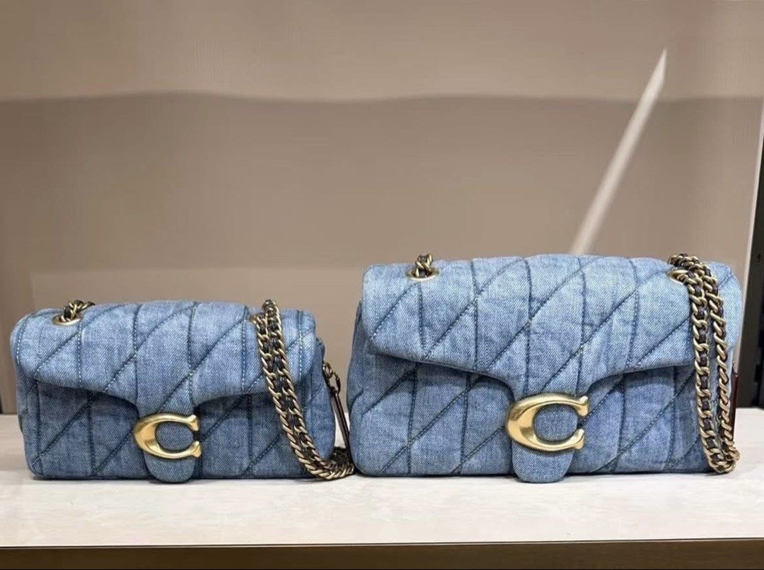 Coach tabby 20 & 26 🌸 (Category: Luxury Bags & Wallets) located in Las Pinas. Submitted by yhn_boutique (Listing ID 1441819965, Image 1). Description: Brandnew with complete inclusions 🌟 Comes with: Paperbag Dustbag Carecard .