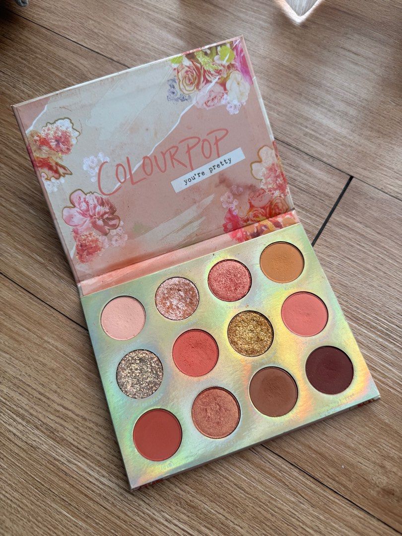 ColourPop Sweet Talk Eyeshadow Palette (Category: Makeup) located in Quezon City. Submitted by declutterwithcc (Listing ID 1441822395, Image 1). Description: RFS: Decluttering. No longer using this. Hope this finds a new home. 💕 Once SOLD, all items will be cleaned and sanitized once again before dispatching..