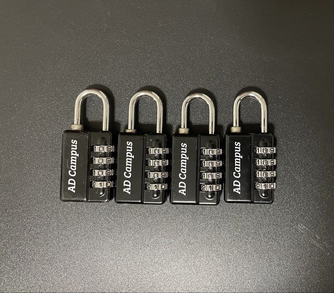 Combination locks (Category: Locks, Doors & Gates) located in Singapore. Submitted by cardboard_collector (Listing ID 1441921787, Image 1). Description: 5 each All for 16 Smartpac +2.20.