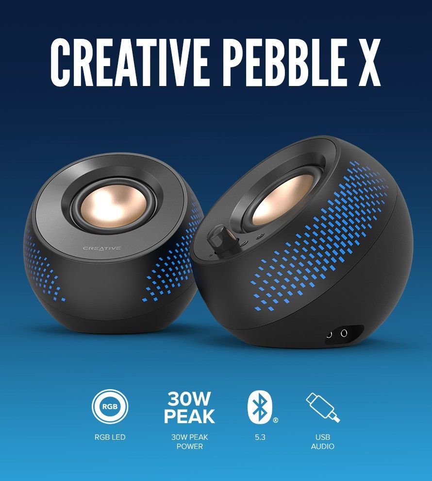 [Unopened] Creative Pebble X Plus Speakers472986163085977601