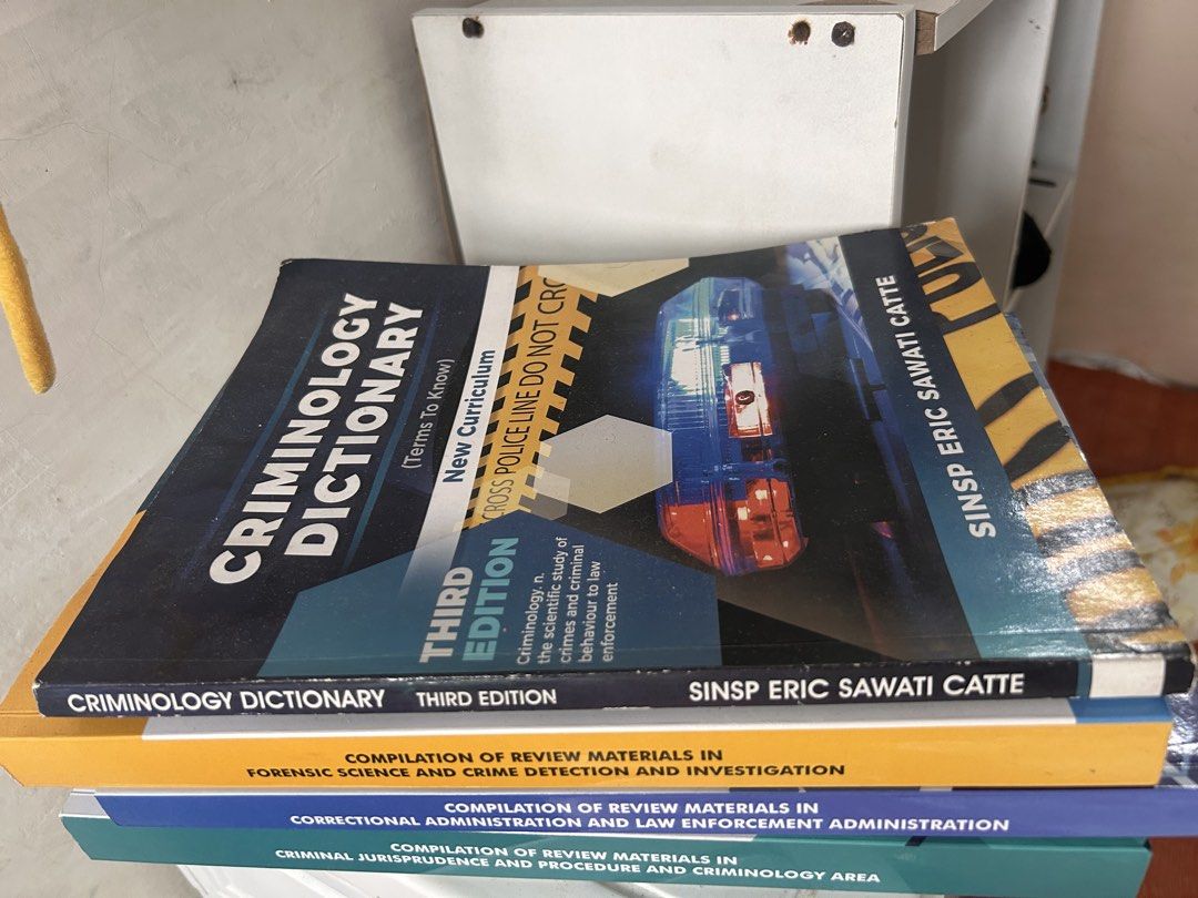 CRIMINOLOGY DICTIONARY THIRD EDITION (Category: Textbooks) located in Tanza. Submitted by mayapellazar (Listing ID 1441835653, Image 1). Description: bought it on orange app for 600+.