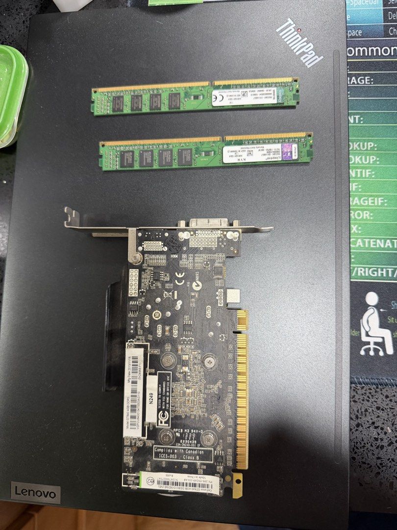 DDR3 RAM 4gb & VGA CARD473038604311603200