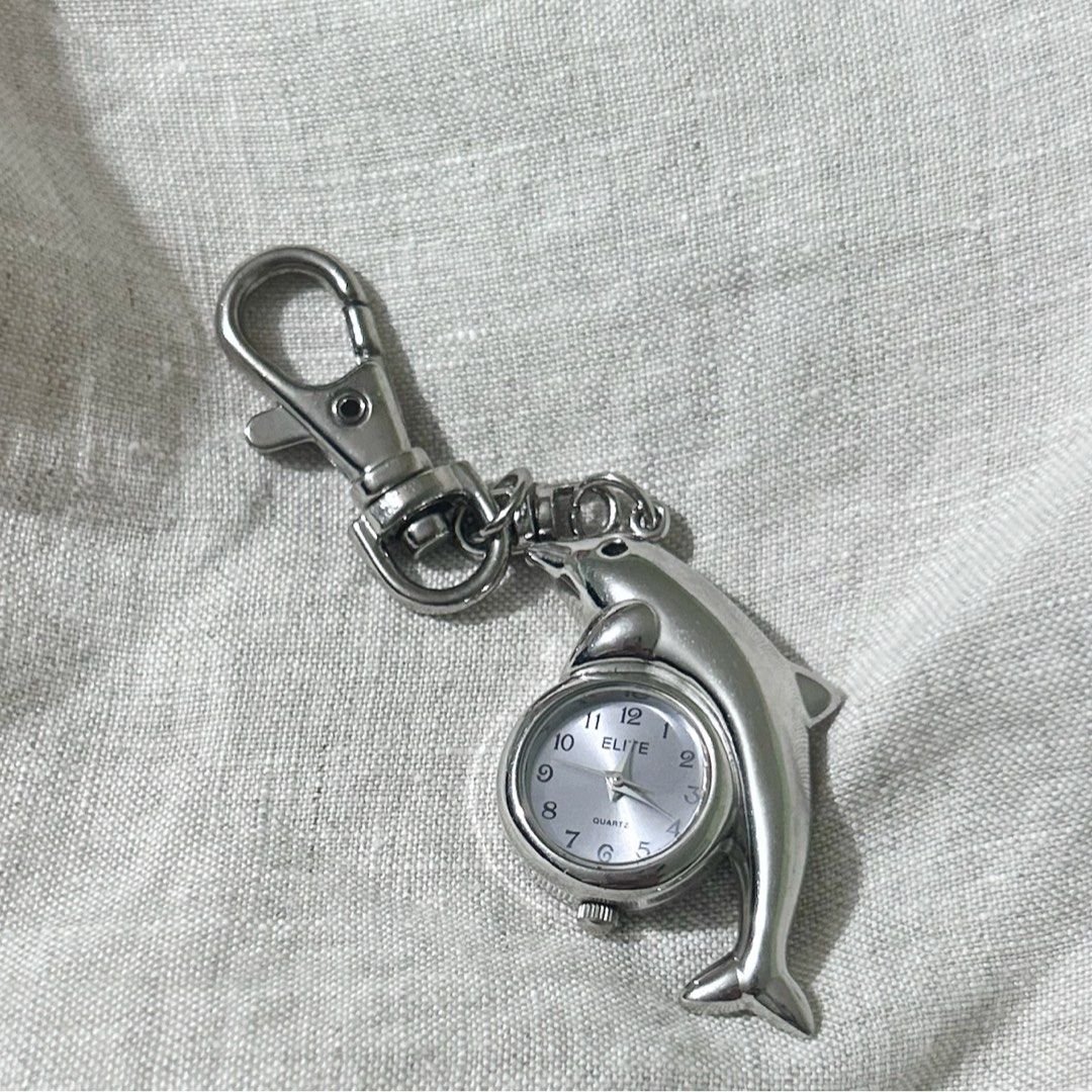 Elite Key Chain Watch (Category: Everything Else Others) located in Makati City. Submitted by cestparfaitvintagejewelries (Listing ID 1441920238, Image 1). Description: Tested working No battery included .