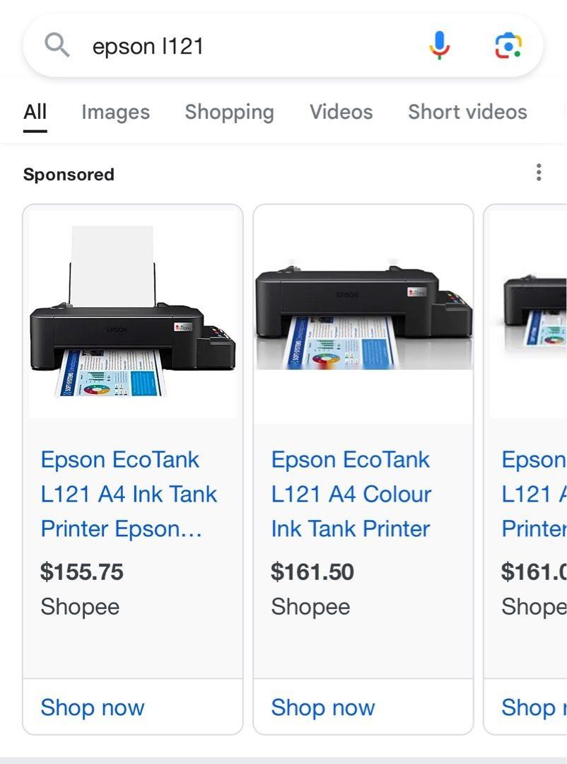 Epson L121 Ecotank Printer473152551356344322