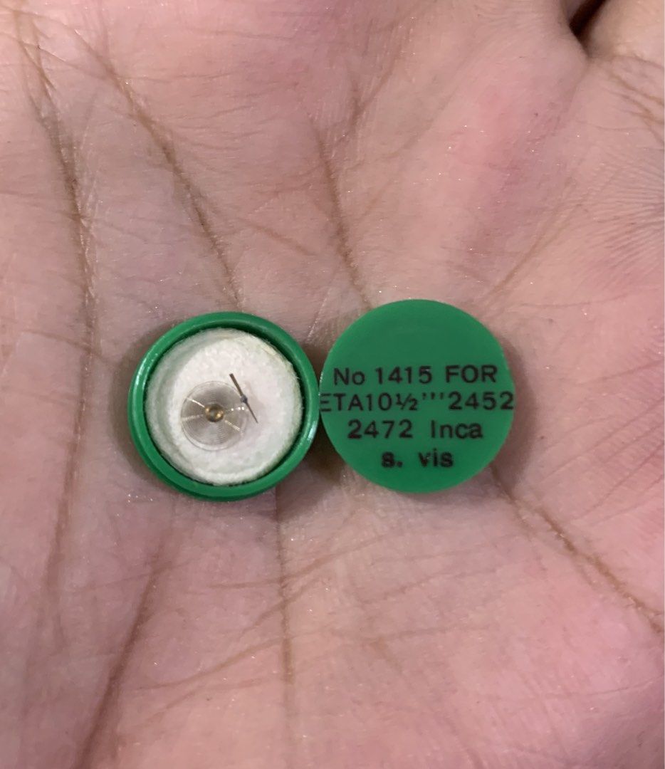 ETA 10 1/2'' 2452 Hairspring brandnew (Category: Men's Watches) located in Dipolog. Submitted by watchtime (Listing ID 1441921352, Image 1). Description: .