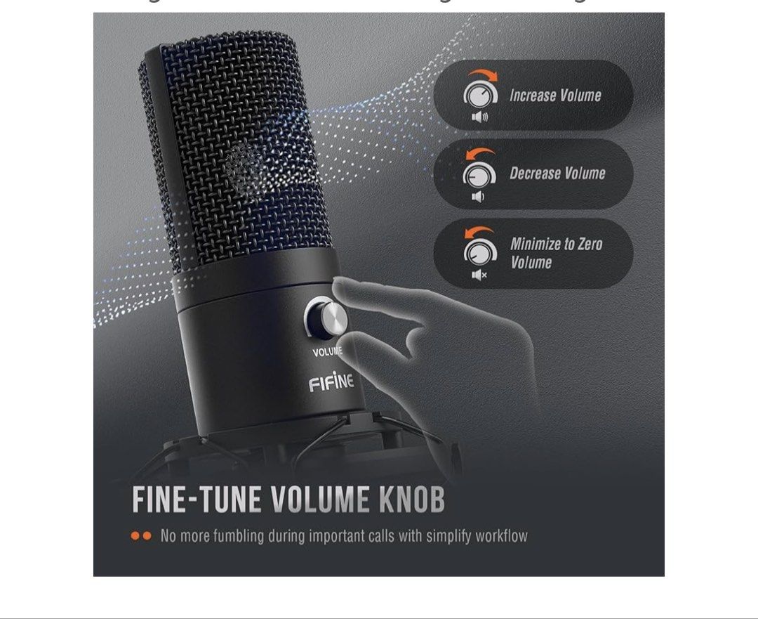 FIFINE Condenser Microphone473011890171432963