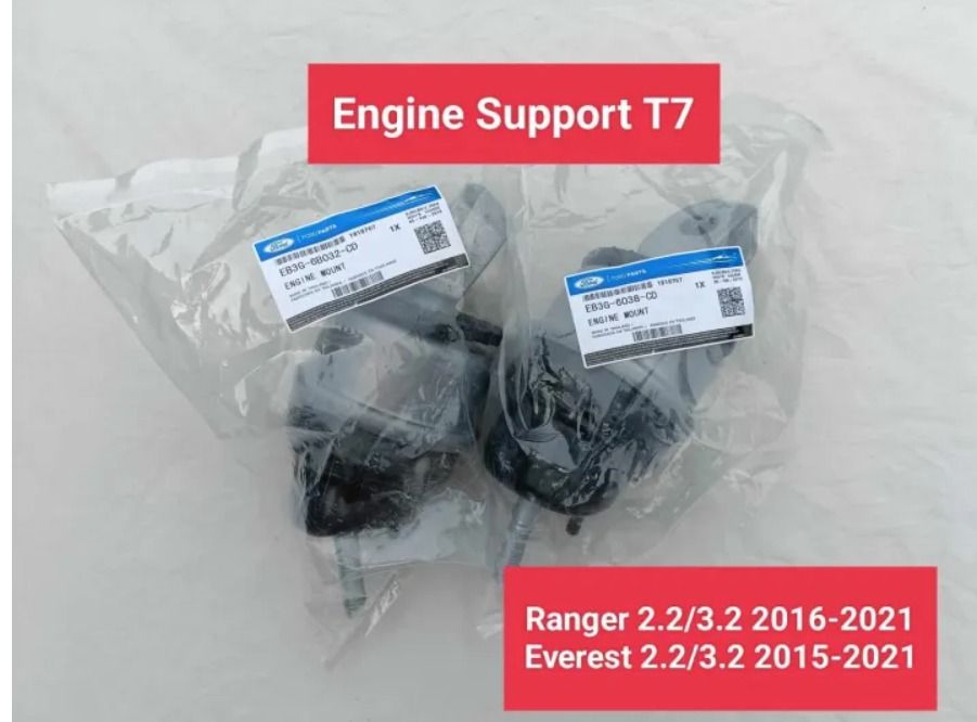 Ford Raptor/Everest Engine support 2.2/3.2L 2016-2021 (Category: Other Automotive Parts and Accessories) located in Quezon City. Submitted by mboya (Listing ID 1441851899, Image 1). Description: BRAND NEW Engine Support T7 Compatible to: Ranger T7 2.2/3.2 2016-2021 Everest 2.2/3.2 2015-2021 Ndi pa nagamit, nabenta na sasakyan bought from reputable store .