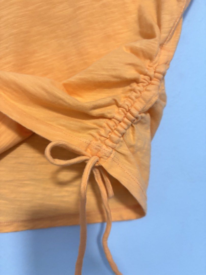 Gingersnaps Ruched Drawstring T-shirt (Category: Babies & Kids Fashion) located in Manila. Submitted by jennpp (Listing ID 1441879798, Image 3). Description: Gingersnaps ruched tshirt Size 8y Like new. Used once..