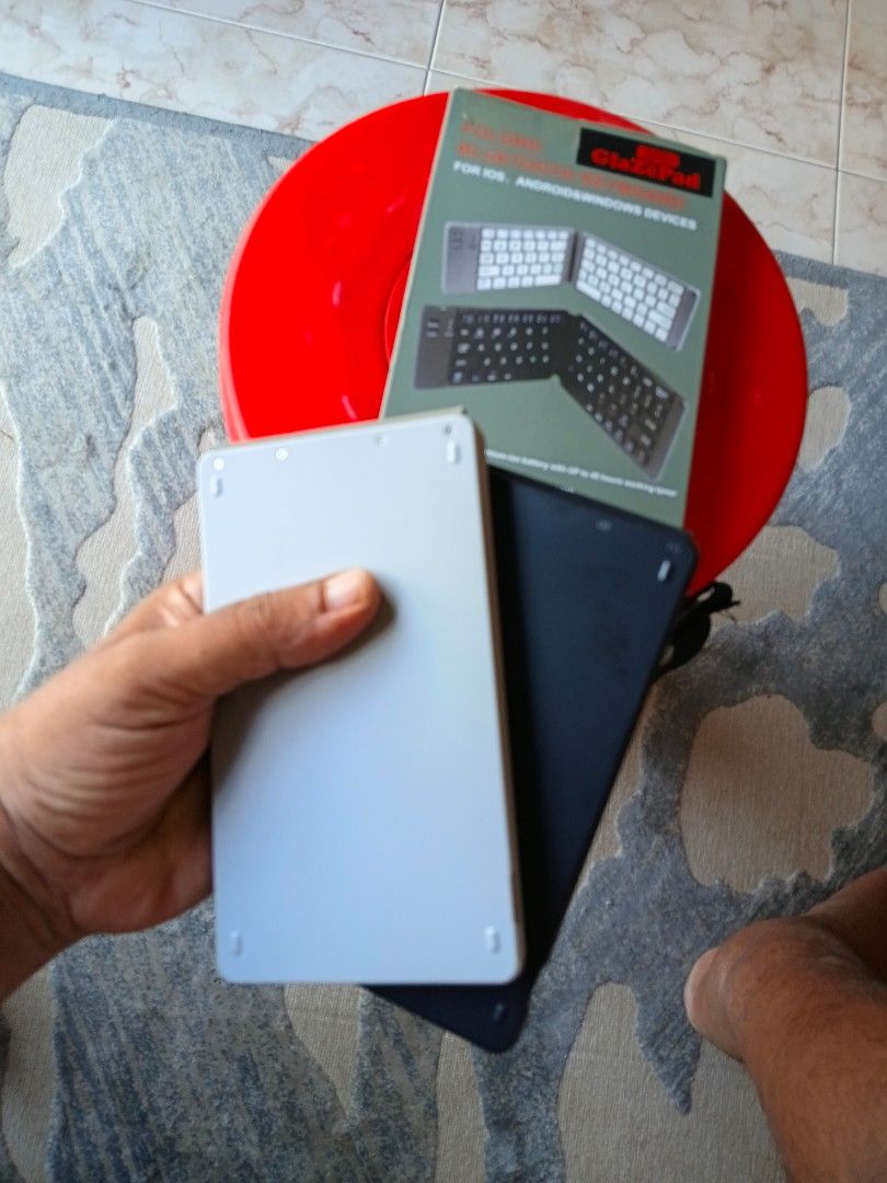 GlaZePad Folding Bluetooth Keyboard for iOS, Android, Windows472769548717271043