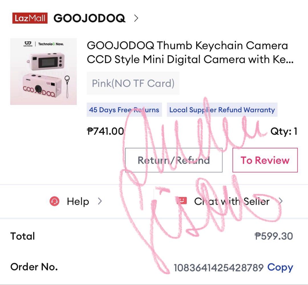 GOOJODOQ Thumb Keychain Mini Camera (Category: Cameras) located in Paranaque City. Submitted by chillkills (Listing ID 1441857638, Image 2). Description: GOOJODOQ Mini Digital Camera, used only a few times, no damages, bought a few months ago Can send sample photos originally bought at 599 through online.