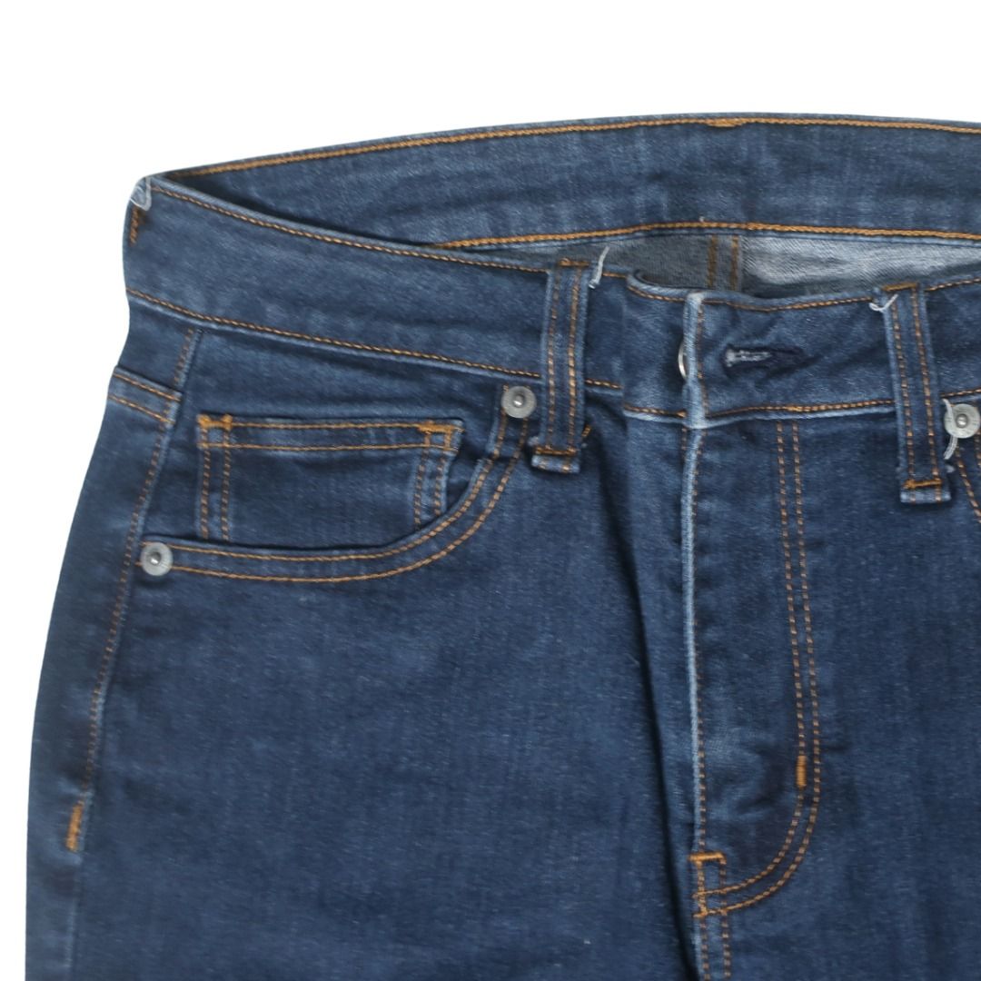 GU Dark Wash Denim Jeans (Category: Jeans) located in Mandaluyong City. Submitted by ziskariane (Listing ID 1441859926, Image 3). Description: GU Dark Wash Denim Jeans Comfortable Blend: Cotton, Polyester, Spandex for stretch Versatile: Easy to pair with any top Size: 70cm.