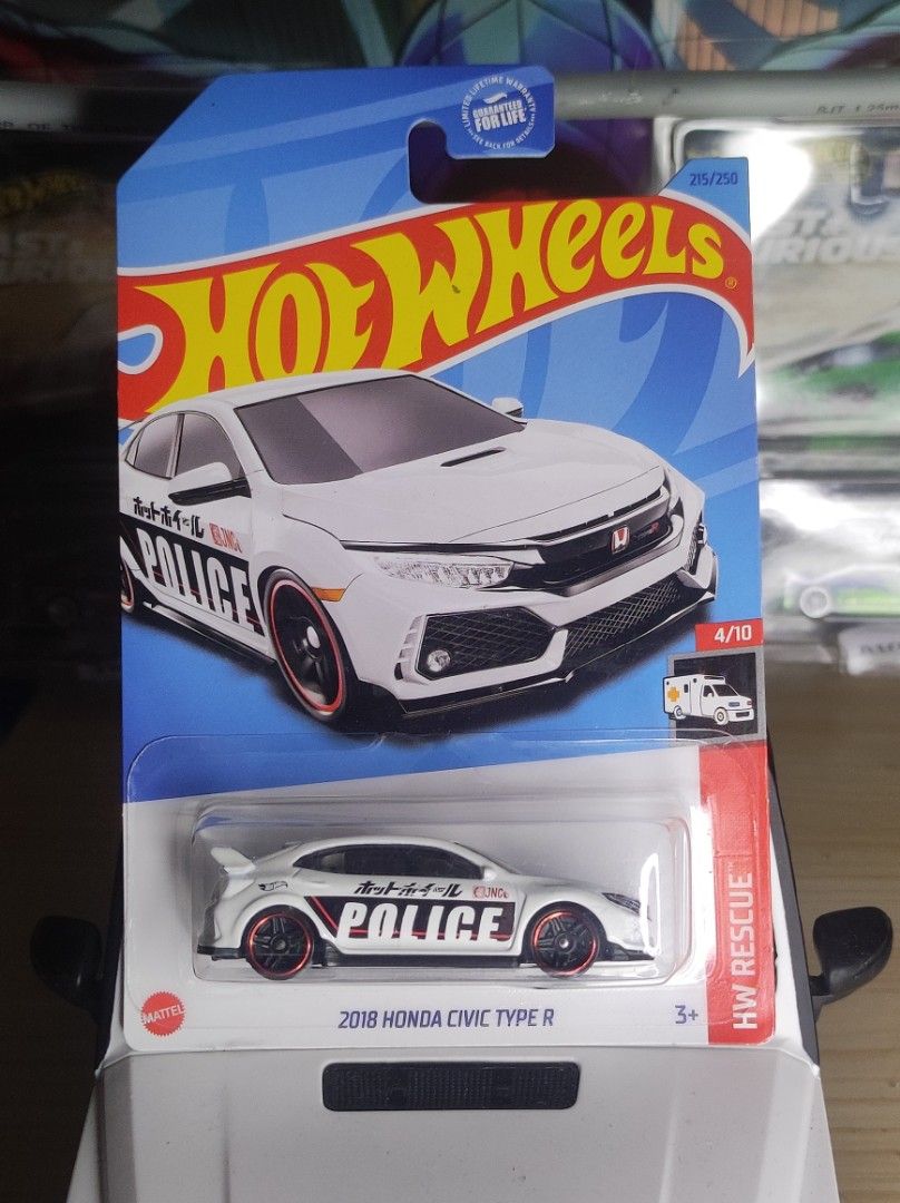Hot Wheels 2018 Honda Civic Type R White // 180php (Category: Vehicle & Diecast Models) located in Quezon City. Submitted by edrielgp (Listing ID 1441893416, Image 2). Description: Hot Wheels 2018 Honda Civic Type R White // 180php Please CHECK my other Hot Wheels and other items listed for sale in my profile. Bawal sa maselan Lowballer ignored (Limited replies lang, bawas waste of time na rin for both parties). Firm srp to below srp and 150 belo