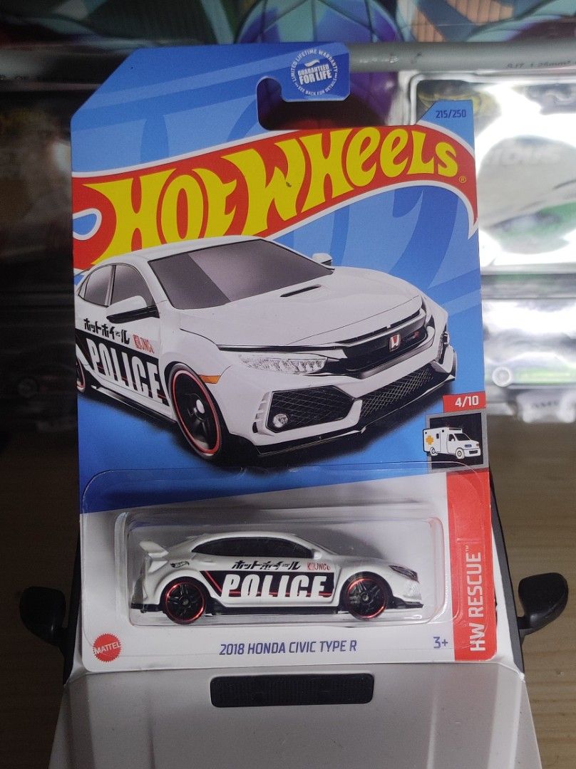 Hot Wheels 2018 Honda Civic Type R White // 180php (Category: Vehicle & Diecast Models) located in Quezon City. Submitted by edrielgp (Listing ID 1441893416, Image 1). Description: Hot Wheels 2018 Honda Civic Type R White // 180php Please CHECK my other Hot Wheels and other items listed for sale in my profile. Bawal sa maselan Lowballer ignored (Limited replies lang, bawas waste of time na rin for both parties). Firm srp to below srp and 150 belo
