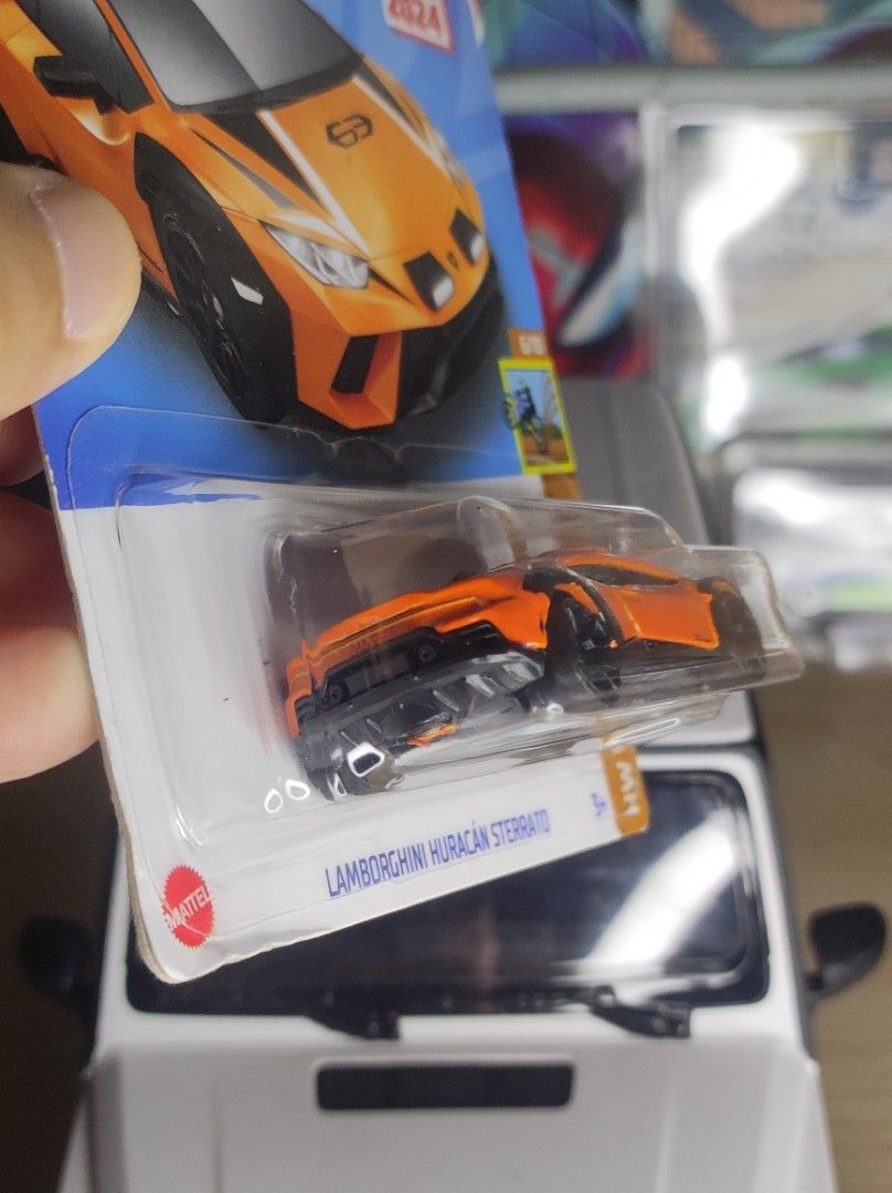 Hot Wheels Lamborghini Huracan Sterrato Orange // 150php (Category: Vehicle & Diecast Models) located in Quezon City. Submitted by edrielgp (Listing ID 1441853136, Image 2). Description: Hot Wheels Lamborghini Huracan Sterrato Orange // 150php Please CHECK my other Hot Wheels and other items listed for sale in my profile. Bawal sa maselan Lowballer ignored (Limited replies lang, bawas waste of time na rin for both parties). Firm srp to below srp 