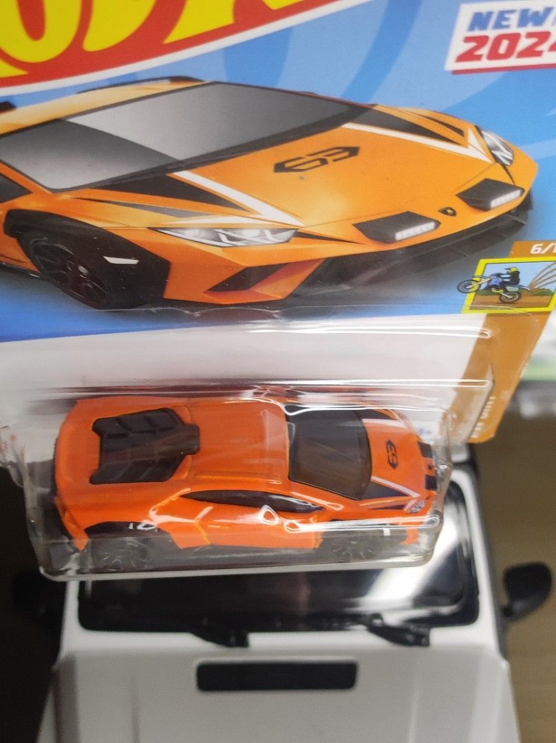 Hot Wheels Lamborghini Huracan Sterrato Orange // 150php (Category: Vehicle & Diecast Models) located in Quezon City. Submitted by edrielgp (Listing ID 1441853136, Image 3). Description: Hot Wheels Lamborghini Huracan Sterrato Orange // 150php Please CHECK my other Hot Wheels and other items listed for sale in my profile. Bawal sa maselan Lowballer ignored (Limited replies lang, bawas waste of time na rin for both parties). Firm srp to below srp 