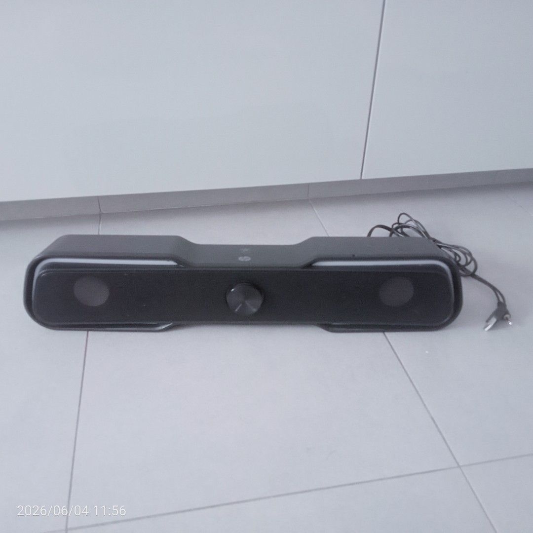 HP DHE-6002 Soundbar Speaker with RGB Lighting