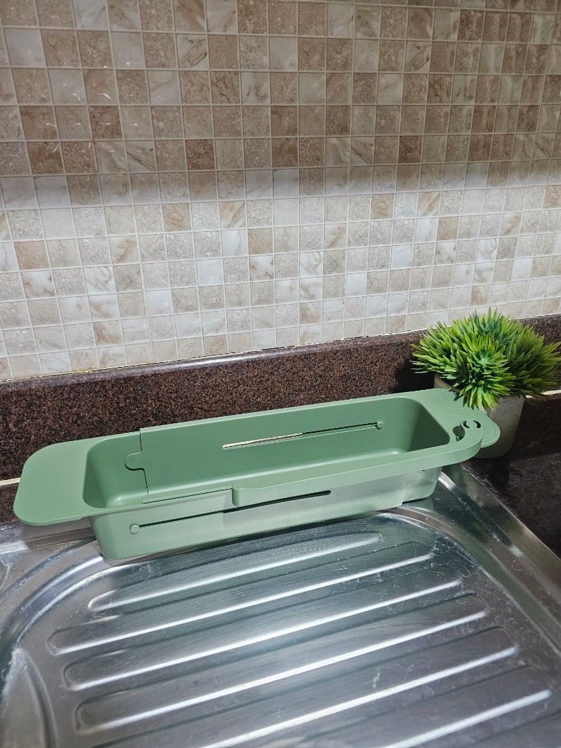 IKEA sink container extendable (Category: Bathroom & Kitchen Fixtures) located in Pasig City. Submitted by declutteringdog (Listing ID 1441965685, Image 2). Description: IKEA original price 199 RFS: maliit lang lababo namin very nice naadjust ang haba, diretso na ang tulo sa drain, may sabitan pa ng basahan. Kami ay aktibong magde-declutter at magbabawas ng gamit, so kung interested ka, please follow my page para sa mga susunod na ipo-post kong i