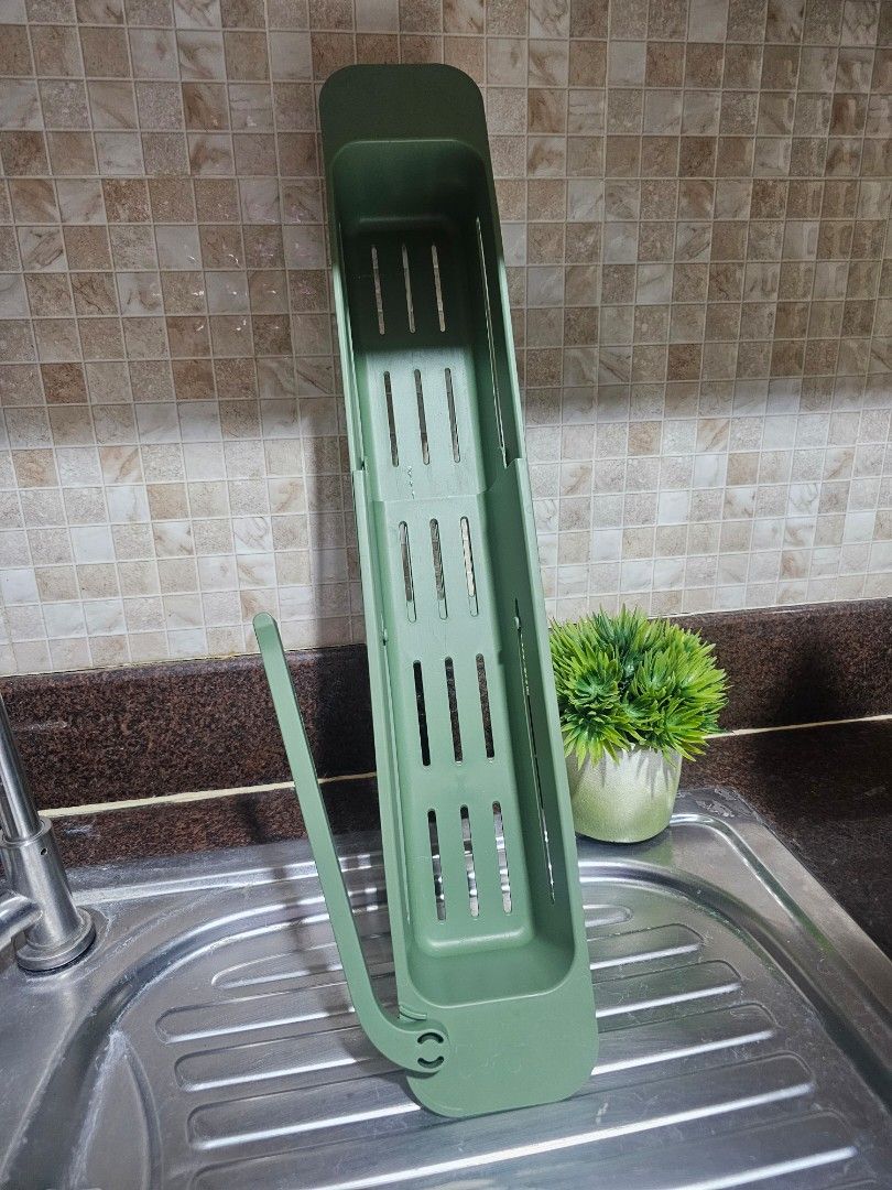 IKEA sink container extendable (Category: Bathroom & Kitchen Fixtures) located in Pasig City. Submitted by declutteringdog (Listing ID 1441965685, Image 3). Description: IKEA original price 199 RFS: maliit lang lababo namin very nice naadjust ang haba, diretso na ang tulo sa drain, may sabitan pa ng basahan. Kami ay aktibong magde-declutter at magbabawas ng gamit, so kung interested ka, please follow my page para sa mga susunod na ipo-post kong i