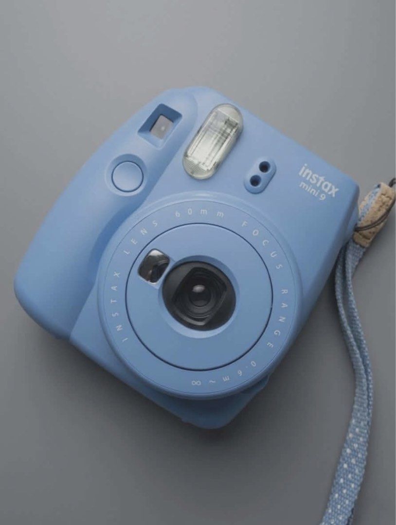 Instax mini 9 (Category: Cameras) located in Solano. Submitted by mschie_ (Listing ID 1441828274, Image 1). Description: Fujifilm Instax Mini 9 (Cobalt Blue) Condition: 9.5/10 Very clean, no major scratches. 10/10 Functionality: Tested and working perfectly. Flash fires, film ejects smoothly, and the light sensor is accurate. Used only for a few special occasions. Inclusions: ✅ Fujifilm Instax Mini 9 Unit (Cobalt Blue) ✅ Original Hand Strap (Polk