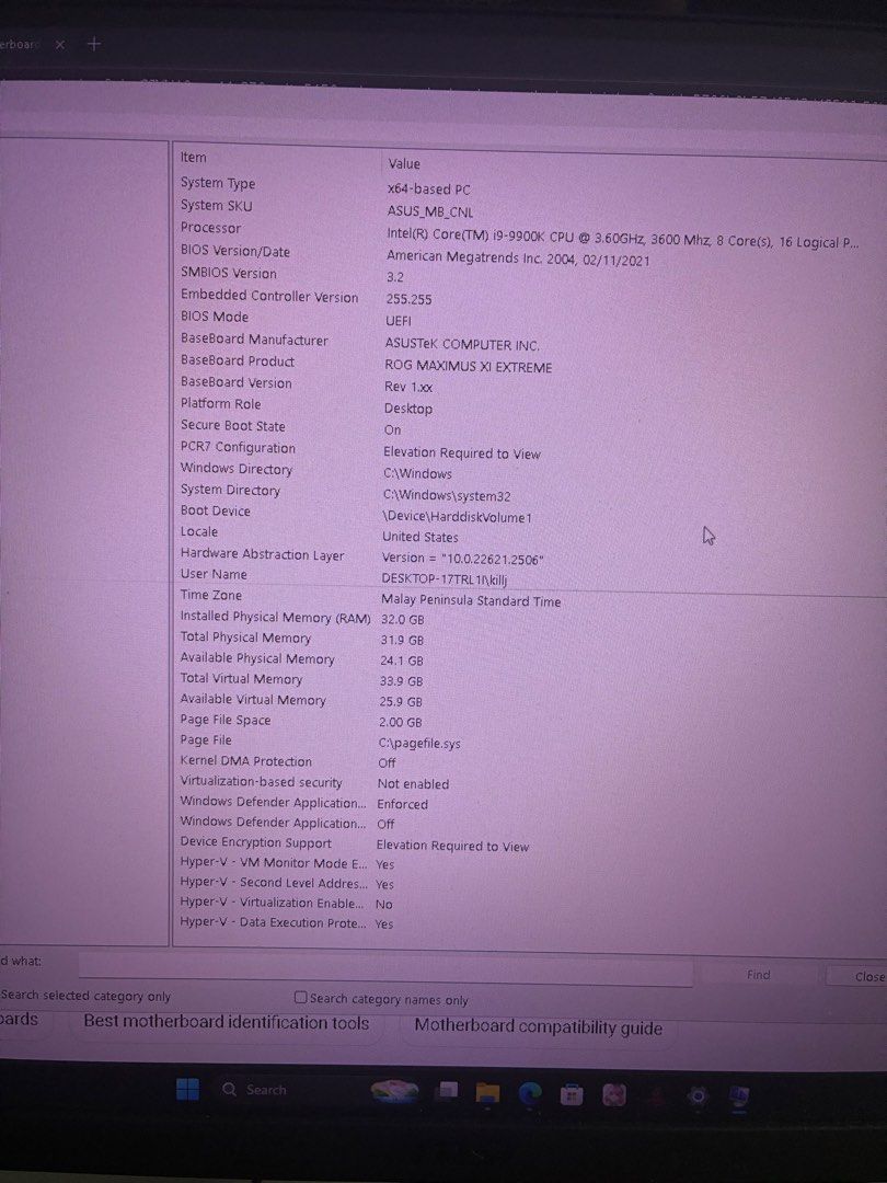Intel Core i9-9900K Gaming PC472901107896166406
