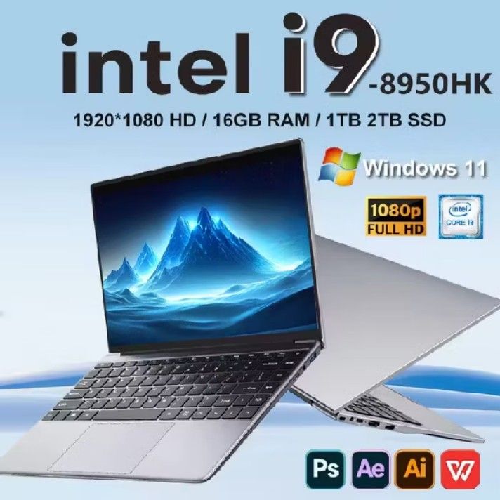 Intel i9-8950HK Laptop 16GB RAM 1TB 2TB SSD Windows 11