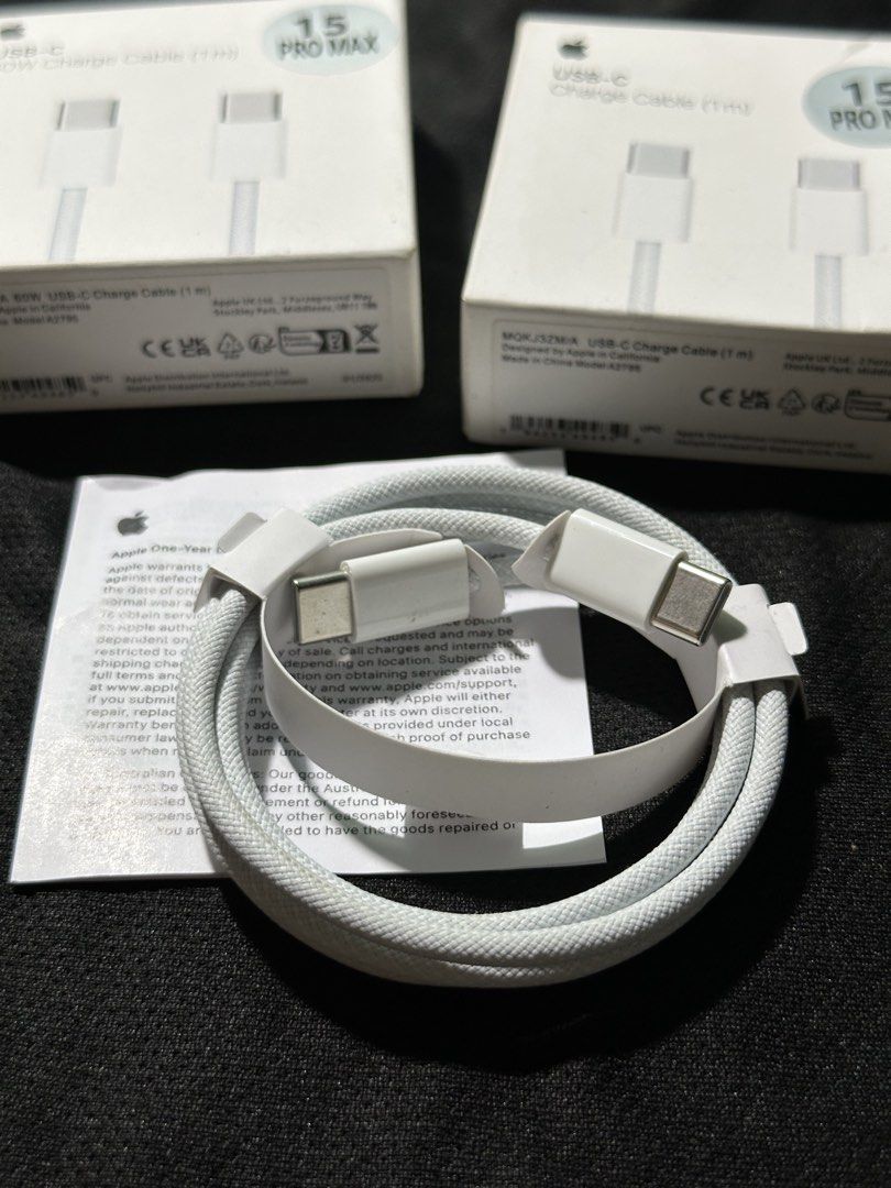iPHONE 15 Promax Cable (Category: Chargers & Cables) located in Manila. Submitted by mfsm_finds.shop (Listing ID 1441841592, Image 2). Description: .